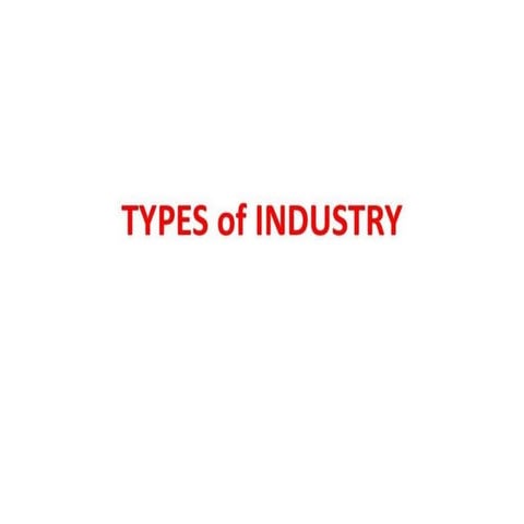 WHAT IS INDUSTRY AND ITS TYPES visual data 8