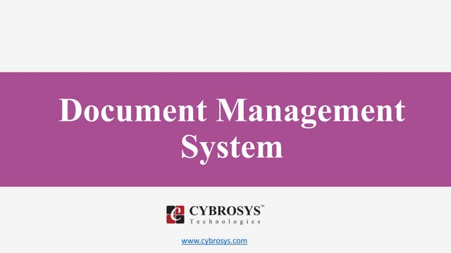 Document management-system