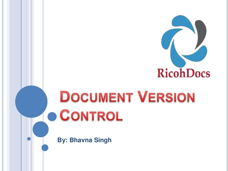 Ricohdocs Document Version Control Management System Ricohdocs Document Version Control Management System