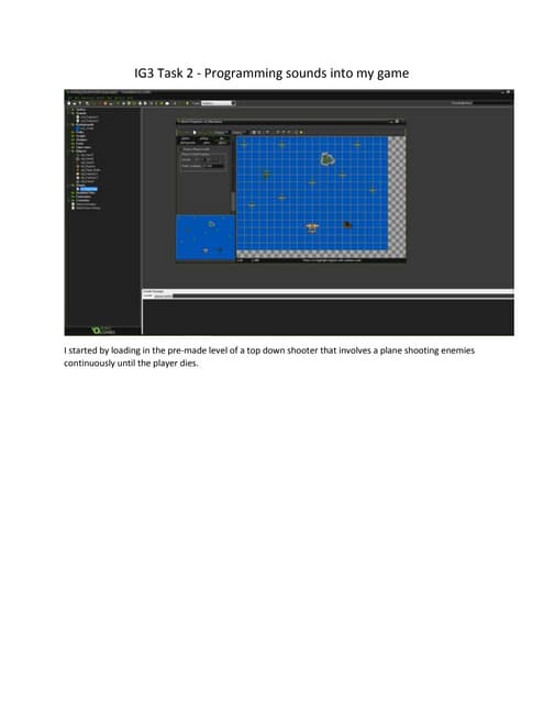 Programming my sounds into my game
