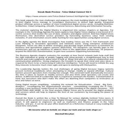 Book Preview : Telco Global Connect Vol 4