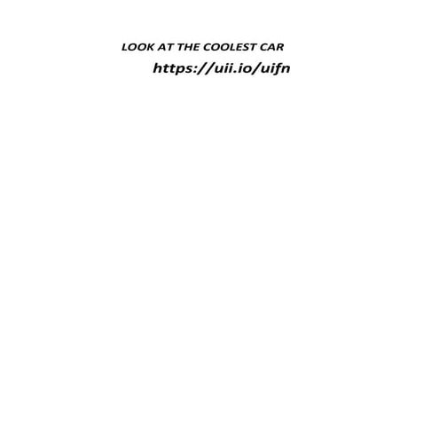 coolest car | PDF