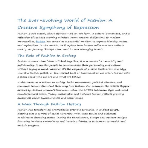 The Ever-Evolving World of Fashion: A Creative Symphony of Expression.pdf