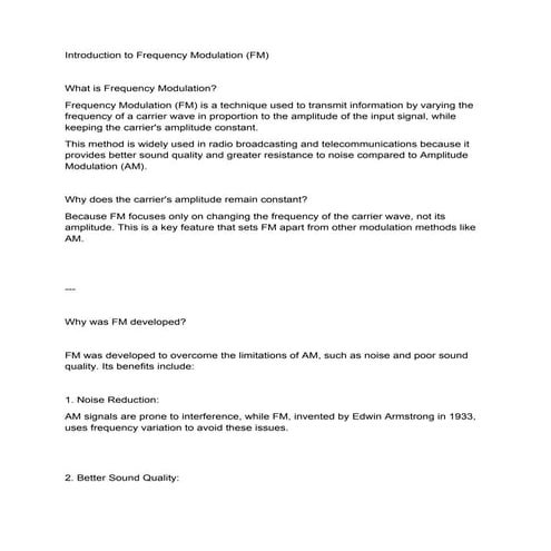 Frequency Modulation by mohammad afaneh and mohammad aldaour