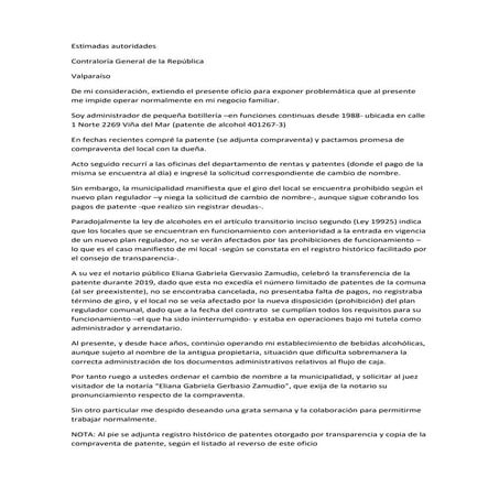 defensa patente de alcohol anterior a colegio