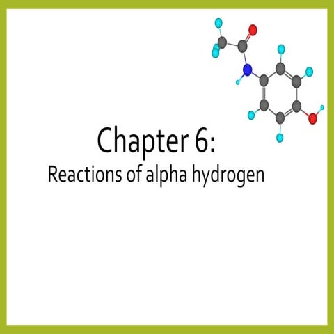 aldol Condensation Mechanism and Application | PPTX