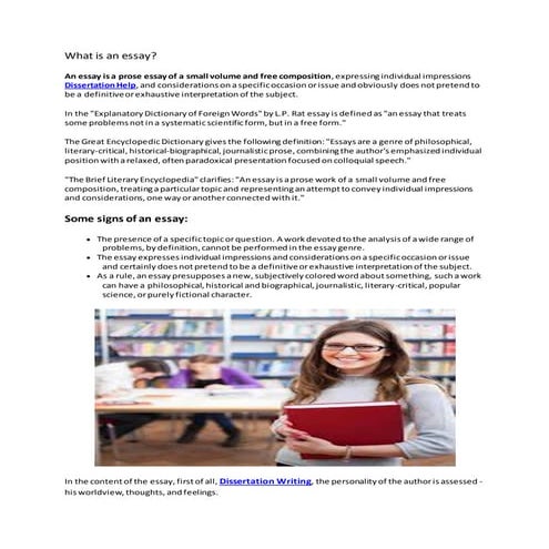 Dissertation Writing