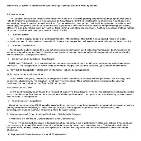 Enhancing Healthcare Efficiency with EHR Patient Scheduling Services in ...