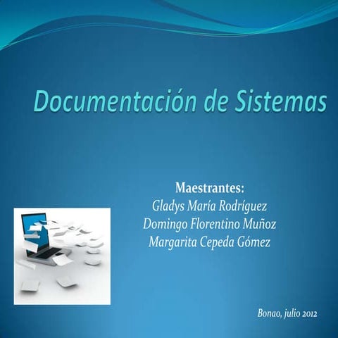 Documentación de sistemas