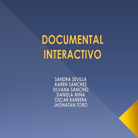 Documental interactivo