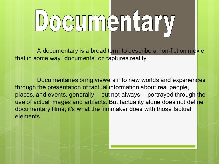 Documentary