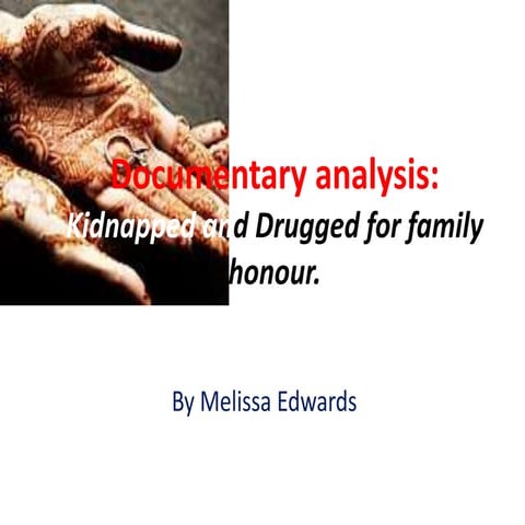 Observation and documentary analysis | PPTX