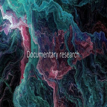 documentary research informing ideas B2.pptx