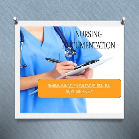 DOCUMENTATION FOR THE NURSES IN THE HOSPITAL.pptx