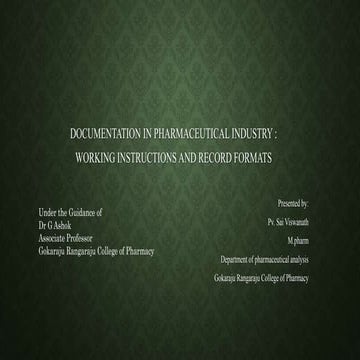 documentation in pharmaceutical industry ppt.pptx
