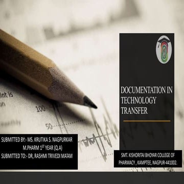 DOCUMENTATION IN TECHNOLOGY TRANSFER.pptx