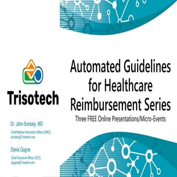 Documentation of Medical Necessity    Automated Guidelines for Healthcare Rei...