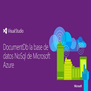 DocumentDB la base de datos NoSql de Microsoft Azure