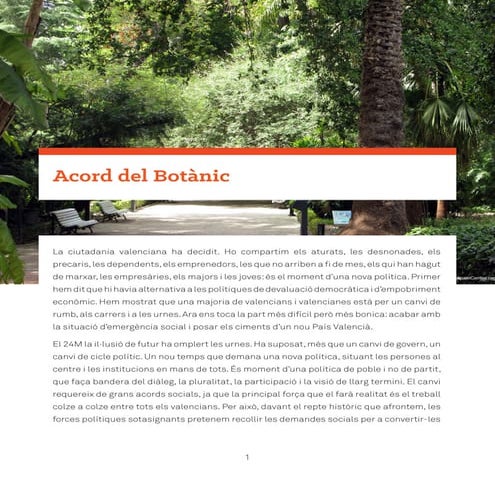 Document de l'acord del botànic