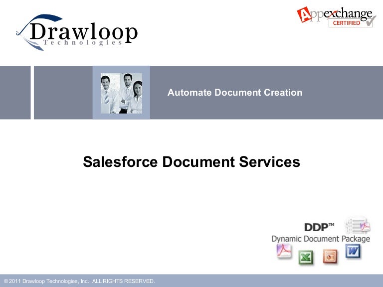 Document Merge On Salesforce