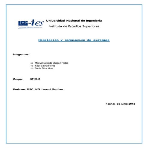 Simulación de Sistema Productivo de Zapatos