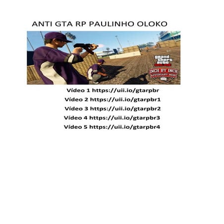 GTA RP | PDF
