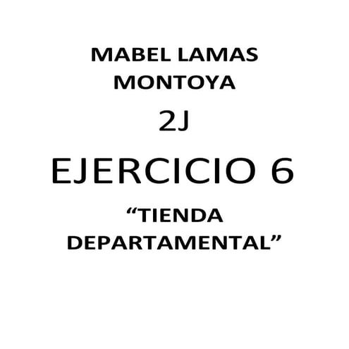 Ejercicio 5 | PPTX