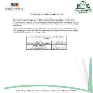 Documento Congreso de Estudiantes