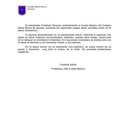 Documento cristobal saunero