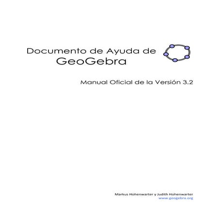 Geogebra - CheatSheet de Atajos y Fundamentos | PDF