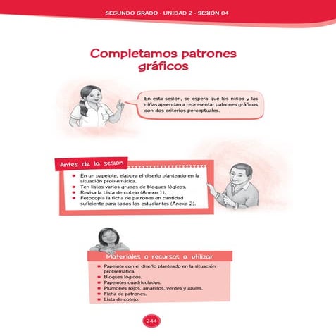 Sesión de Aprendizaje 04 de Unidad Didáctica 02 del Área de Matemática  - Seg...