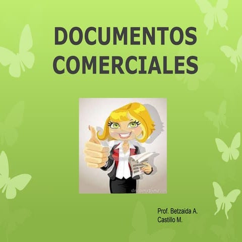 Documentos comerciales