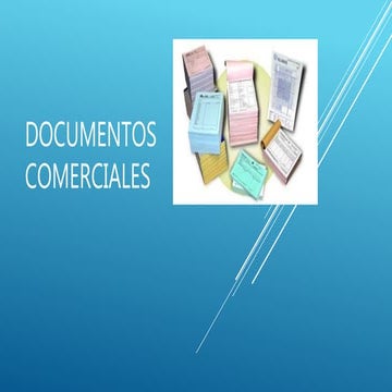 Documentos comerciales ppt