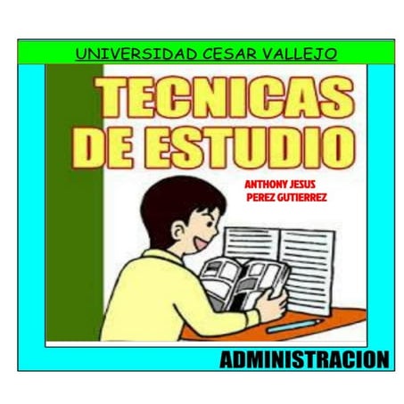 tecnicas de estudio