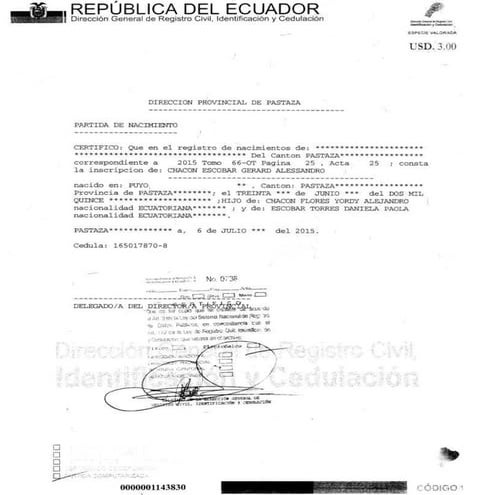 Documentos jurídicos