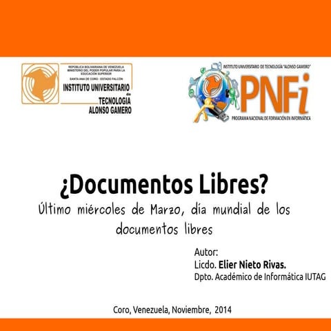 Documentos libres