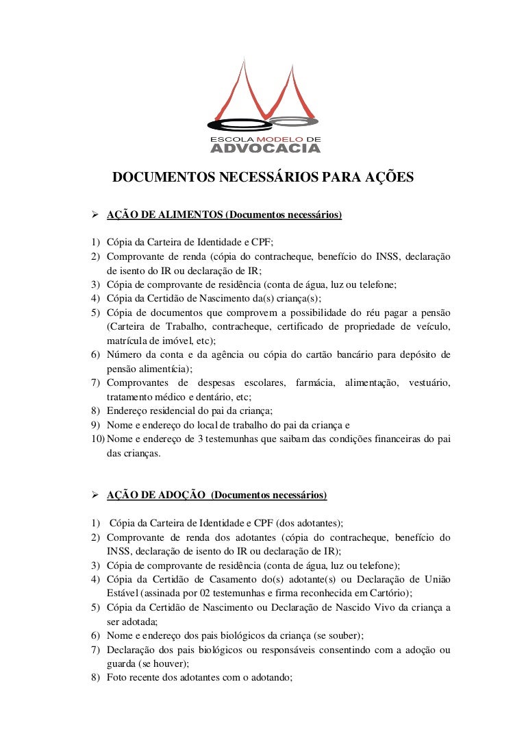 Documentos Necessarios Para Transferencia De Universidade
