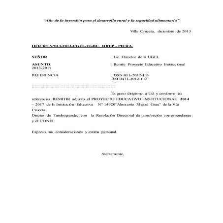 Documentos para el pei