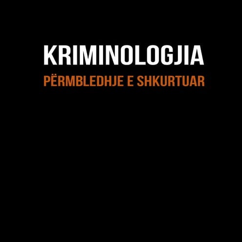 Kriminologjia