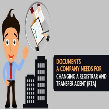 Simple and Easy Process to Know About RTA Services for Investors | PDF