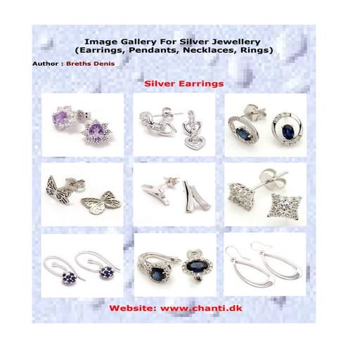 Image Gallery For Silver Jewellery (Earrings, Pendants, Necklaces, Rings)