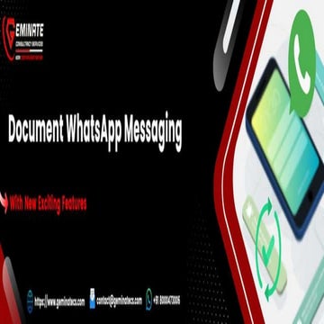 Document WhatsApp Messaging