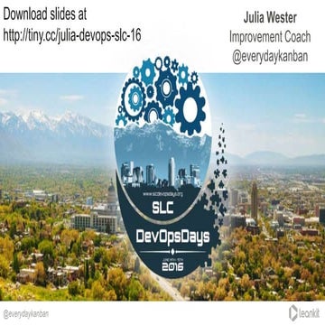 DevOps Days SLC 16:  Stop running with sharp metrics