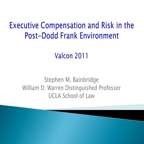 Defending the Board Centric Model of Corporate Governance | PPTX