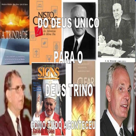 Do Deus unico para o deus triuno