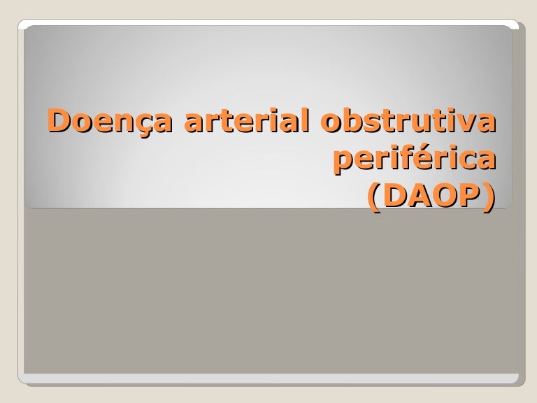 doença arterial parietal