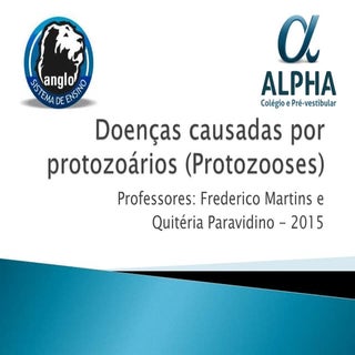 Doenças causadas por protozoários (...