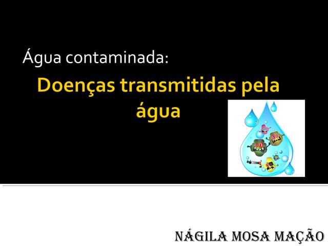 Doenças transmitidas pela água