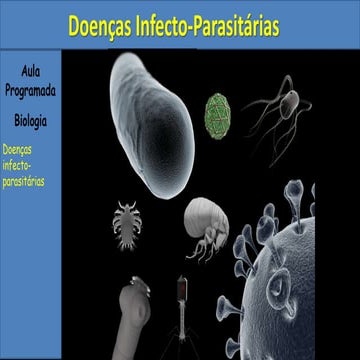 Doenças causadas por parasitas - Doencas Infecto-Parasitarias.ppt
