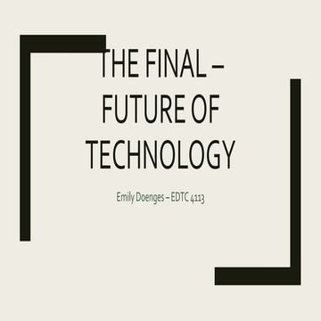Transforming learning with new technologies | PPTX